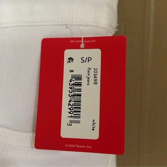 Spanx Elegant White flare Women's jeans